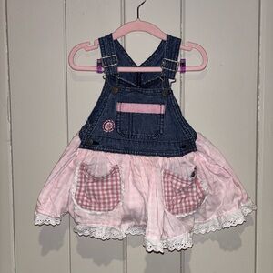 Vintage Oshkosh Overall Dress